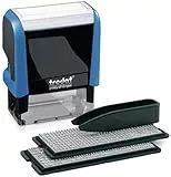 Trodat – Printy 4913 Typo Stempel zum selber Setzen von Text – selbstfärbender Stempel als Bürostempel, Adressstempel, Namensstempel & Co (58 x 22 mm | 5 Zeilen | Schwarz)