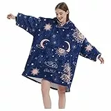 Übergroße Hoodie Sweatshirt, Original Decke Sweatshirt, super weiche gemütliche warme komfortable Riesen-Hoodie, Geeignet Kapuzenpullover für Erwachsene, Männer, Frauen, Jugendliche