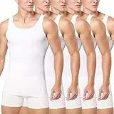 Smart Sir Unterhemd Herren 5er Pack 100% Baumwolle Tank Top Männer weiß