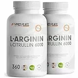 L-Arginin + L-Citrullin-Malat Kapseln 720x - optimal hochdosiert mit 6000 mg pro Tag aus L-Arginin (2400 mg) + L-Citrullin-Malat (3600 mg) - laborgeprüft mit Zertifikat - vegan