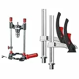 kwb Bohrständer mit Bohrfutter - Mobiles Bohrmobil für präzises Bohren & BESSEY Spannelement für Multifunktionstische TW20-15-8KLI-SET Spannelement TW-KLI für MFT ø20 SET