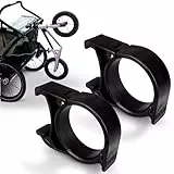 Borgen Clip - Kinder Fahrrad und Laufrad Halterung geeignet für Thule Chariot ab 2017-2023 Sport, Cross, Cab, Lite 2 bis 14 Zoll max. 10 kg - Fahrradhalter für Thule Fahrradträger