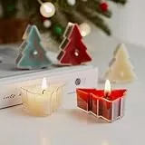 Teelichter Weihnachten, 24 Stück Weihnachtsduftkerzen Geschenkset, Teelicht Weihnachten, Weihnachtliche Kerzen Weihnachtskerzen, Weihnachtsteelichter für Entspannung Party Urlaub Neujahr Dekor