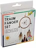 folia 23829 - Bastelset Traumfänger Ethno - Set zum Erstellen eines wunderschönen Traumfängers in Erdtönen, Erdtöne