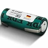 Ersatz-Akku für Braun Oral-B 5000 Triumph Zahnbürste 17x42mm 4/5A FDK/Sanyo Akku
