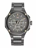 MVMT Chronograph Quarz Uhr für Herren mit Graues Edelstahlarmband - 28000153-D