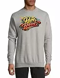 Vibrant Rare Breed Typografie Design Baumwolle Pullover Sweatshirt Pullover Pullover Grau, grau, S