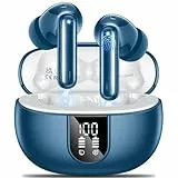 AOVOCE Bluetooth Kopfhörer,Kabellose Kopfhörer Bluetooth 5.3 In Ear Kopfhörer,42 Stunden Spielzeit,Sportkopfhörer mit 4 Mikrofonen LED Anzeige,HiFi Stereo Kopfhörer mit ENC Geräuschunterdrückung