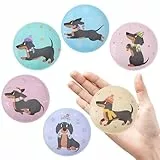 Newofview 6 Stück Taschenwärmer Wiederverwendbar, Handwärmer Kinder Fingerwärmer für Unterwegs Taschenwärmer Handwärmer für Kinder und Erwachsene(Dog)