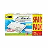 UHU Luftentfeuchter Nachfüll-Beutel 3x1000g