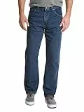 Wrangler Authentics Herren Classic Relaxed Jeans, Dark Stonewash, 36W / 34L