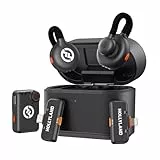 Hollyland Lark M2S Ultimate Combo (Kamera RX+Lightning RX+Type-C RX) Kabelloses Lavaliermikrofon für iPhone/Kamera/Android/PC, kompaktes Mikrofon, Titanclip, Geräuschunterdrückung, Vlog