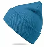 Van Der Rich ® - Weiche und Warme Strickmütze für Herren und Damen (J-Denim, One Size)
