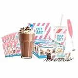 OFFSET Nutrition Abnehm Set NEW ME [2026] mit 9 Abnehmshake Sorten & 12 Abnehmriegel & Shaker & Mixer | Mahlzeitersatz | Diät Shake mit 24 Vitaminen & Mineralien