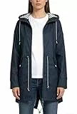 HIFI7 Damen Leichte Wasserdichte Regenjacke Regenmantel Mit Kapuze Wasserdicht Windbreaker Übergangsjacke Atmungsaktiv Mantel (DE/NL/SE/PL, Alphanumerisch, XL, Regular, Regular, Marineblau)