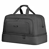 REDOLZ Weekender mit Schuhfach/Nassfach | Handgepäck Reisetasche 50 x 29 x 32 cm, 42 L | Sporttasche Gym Travel Bag für Frauen & Männer (Essentials 12)