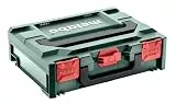 metabo metaBOX 118 leer - Werkzeugkoffer stapelbar, IP43 Schutz, robust & bruchsicher, 8,4L Volumen, ABS Material - Transportbox für Werkzeuge & Zubehör, Koffersystem