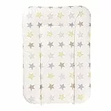 Geuther 5832 Wickelmulde Lilly Passung: 52 x 75 cm Wickelunterlage geeignet für Wickelregal Clarissa und andere Wickeltische erhöhtem Rand und Kopfschutz einfach abwaschbar Stern
