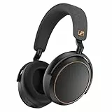 Sennheiser MOMENTUM 4 Wireless Noise Cancelling Headphones – Bluetooth Kopfhörer Headset für kristallklare Anrufe mit adaptiver Geräuschunterdrückung, Over-Ear, 60 h Akku, faltbar, Schwarz/Kupfer