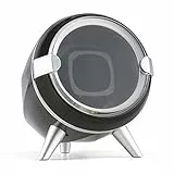 Klarstein Uhrenbeweger, Automatik-Uhrenbeweger für Herren & Damen, Uhrenbeweger für Automatikuhren, Watch Winder mit Holz-Look, 4 TPD & 3 Rotationen, Leiser Uhren-Beweger, Uhrenbeweger für 1 Uhr