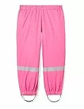 Playshoes Matschhose Regenlatzhose Ungefüttert Unisex Kinder Wind- und wasserdichte Regenhose Regenbekleidung, pink Bundhose, 104