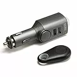 Technaxx TX-100 Auto,- Wohnmobil-, Boots-Alarm/ Mobiler Mini Alarm mit Bewegungserkennung + Fernbedienung und Autoladegerät - 2x USB, 6 Tage Standby, 110db Alarm Sound zur Abschreckung