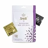AMOR Premium Mix Special, Extra Vielfalt, Probierpaket, Ø 53/54 mm, 100 Stück