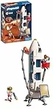 PLAYMOBIL Space ESA Mars-Forschungsrakete | Modulare Rakete mit Startrampe und 2 Astronauten | Hochwertiges Weltraum Spielzeug Set | Für Kinder ab 4 Jahren | 72011