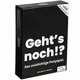 more is more Geht's noch!? - das zwielichtige Partyspiel 380 Spielkarten für witzige Spieleabend mit Freunden, perfekt für Silvester, Weihnachten und Geburtstage
