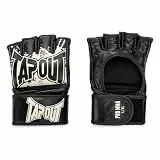 Tapout MMA Pro Fight Handschuhe aus Leder (1 Paar) PRO MMA, Black/Ecru, XL, 960005