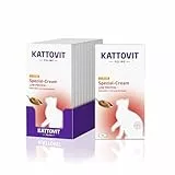 KATTOVIT - Niere/Renal Spezial-Cream für Katzen | Katzen-Diätsnack zur Unterstützung der Nierenfunktion für ausgewachsene Katzen | mit praktischer Portionierung | 11x6x15 g Huhn