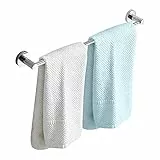 HONPHIER Einziehbar Handtuchstange Verstellbare Handtuchhalter 43-72 cm Edelstahl Bad Handtuchhalter Handtuchstangen Wandmontage mit Schrauben, Chrom (Einzel)