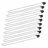 Oumefar 10 Stück MF52 Thermistor Hochgenauer Temperatursensor Thermistoren mit 30 mm Kabel (10K-B3435-L30)