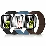 chinbersky 3 Stück Elastische Nylon Armbänder Kompatibel mit Xiaomi Smart Band 9 Pro/8 Pro Armband, Stoff Verstellbares Dehnbare Sport Loop Ersatzarmband für Xiaomi Redmi Watch 5/Watch 4 Herren Damen