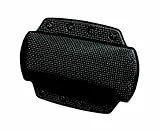 Spirella - Badewannenkissen Alaska Mit 8 Saugnäpfen Antibakteriell - Rutschhemmend Waschbar - Schwarz - 23 x 32 cm