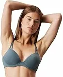 Calvin Klein Damen Push-Up BH Lift Demi mit Bügel, Grau (Blue Performance), 85F