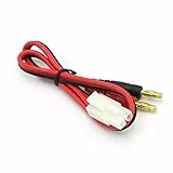 2pcs Tami Connector Stecker auf 4mm Bananenstecker Balance Ladekabel für RC Lipo Akku