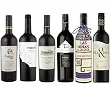 La Grande Vinothèque - Wein Probierpaket - Auswahl von 6 Rotweinen aus der Neuen Welt - Argentinien, Kalifornien, Chile, Australien, Südafrika (6 x 0,75L)