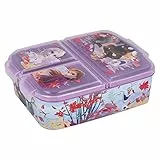 Stor Frozen 2 (Disney) | Sandwich-Box für Kinder mit 3 Fächern - Snack-Halter - dekorierte Lunch-Box