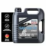 LIQUI MOLY Motorbike 4T 15W-50 Street | 4 L | Motorrad Synthesetechnologie Motoröl | Art.-Nr.: 1689