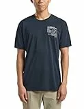 Jack Wolfskin Herren Vonnan Graphic M T-Shirt, Explore Midnight Sky, L EU
