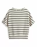someday Damen Sweatshirt | USALINA Oversize Sweatshirt im Batwing Fit Natural Glaze, 42