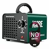 Ozongenerator 30000mg/h, Ozonisator Industrieller Ozongerät O3 Ozon Luftreiniger mit 120 Min Timer für 300㎡ Geruchskiller Geruchsneutralisierer für Auto Garagen Wohnung Hotels Küche Haustiere Gerüche