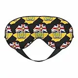 Schlafmasken mit Flagge von Niue, Karte mit 11 Flaggen von Niue, Karte, verstellbarer Riemen, weiche Augenmaske für Frauen und Männer, für Reisen, Arbeit und Zuhause