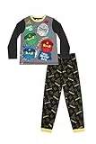 Lego Ninjago Long Pyjama Set für Jungen, Schwarz , 8-9 Jahre