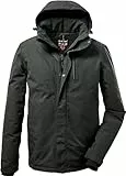 killtec Herren Funktionsjacke mit abzippbarer Kapuze KOW 161 MN JCKT, dunkeloliv, L, 37589-000