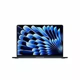 Apple MacBook Air (13', Apple M4 Chip mit 10‑Core CPU und 8‑Core GPU, 16GB Gemeinsamer Arbeitsspeicher, 256 GB) - Mitternacht
