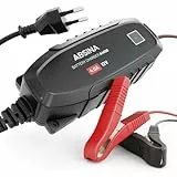 ABSINA Autobatterie Ladegerät 12V 4A vollautomatisch für AGM & Blei Batterie bis 120Ah - Batterieladegerät Auto 12V, KFZ Ladegerät Autobatterie, Batterie Erhaltungsladegerät, car Battery Charger