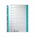 Leitz Trennblätter 1652 A4 Blau 100Er Pg