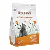 Almo Nature Holistic Life Maintenance - Trockenfutter für ausgewachsene Katzen - mit frischem Hähnchen & Reis - 2 kg